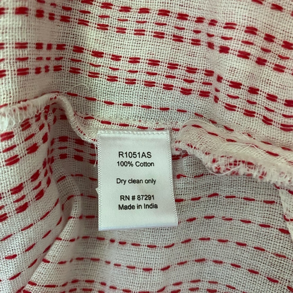 JOHNNY WAS Jacque Embellished Beaded Boho Tunic Top Size Medium - Picture 13 of 14